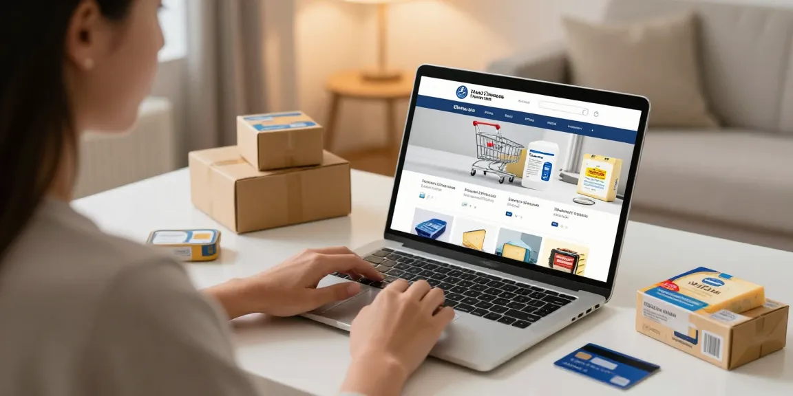 Natural Halal Cheese options showcased in an online shopping atmosphere, perfect for product reviews and best deals on e-commerce platforms.