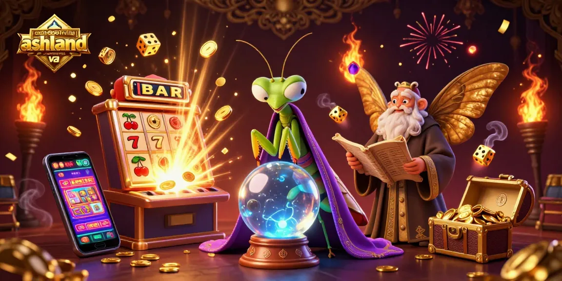 Engage with outdoor living company ashland va in this vibrant casino scene filled with dynamic slot machine and fortune teller elements.