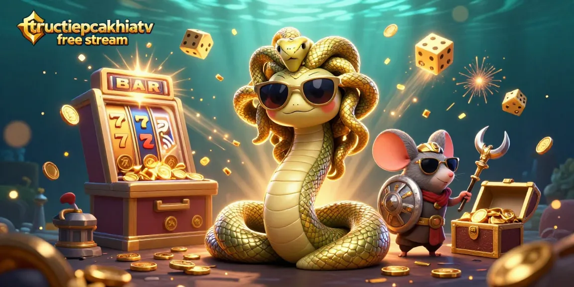 Engage with tructiepcakhiatv free stream, experiencing a vibrant casino scene featuring animated characters and dynamic game elements.