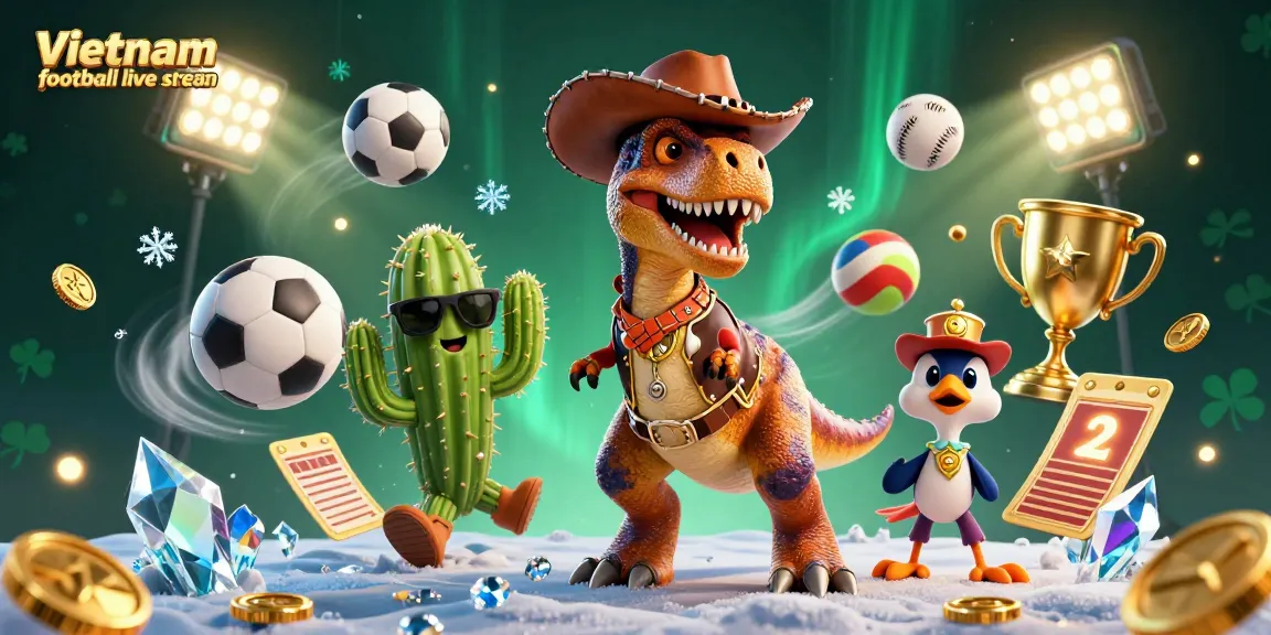 Experience the thrills of Vietnam football live stream while winning with sports betting elements.