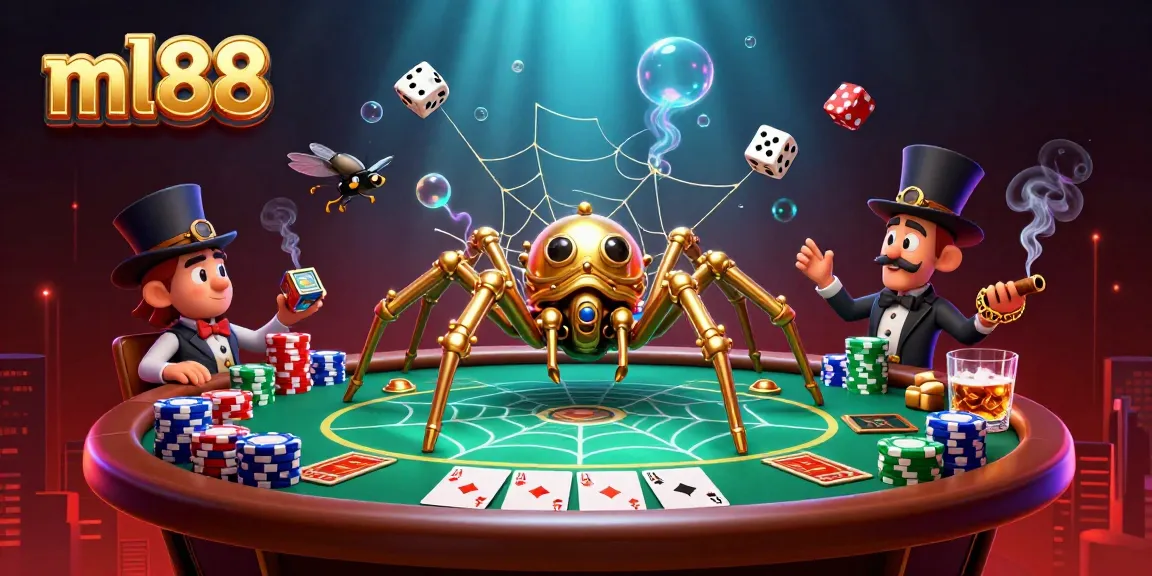 Win exciting games at ml88 with vibrant 3D casino ambiance and steampunk elements.