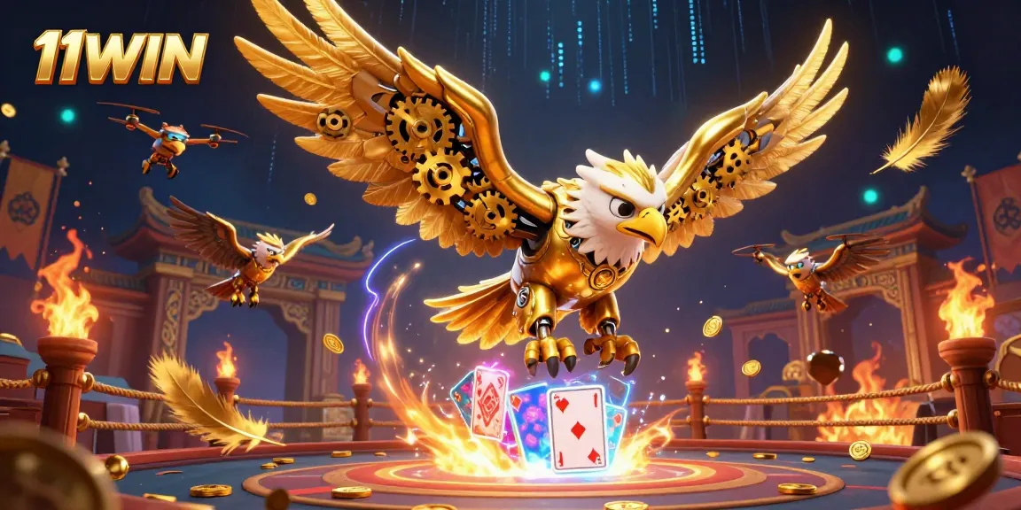Join the excitement at 11WIN with a stunning view of our 3D casino battlescape.